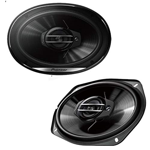 Pioneer (2 Pairs) TS-G6930F 6" x 9" 3-Way Coaxial Car Speakers 400 Watts 4 ohm w/Free 16 Gauge 50ft Speaker Wire