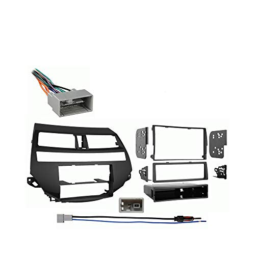 Metra 99-7875, 70-1729, 40-HD10 Car Radio Stereo Install Dash Kit Harness Antenna for 2008-2012 Honda Accord