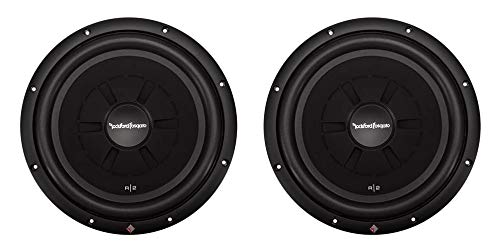 2) Rockford Fosgate R2SD4-12 12" Shallow Car Subwoofers+R500X1D Mono Amplifier