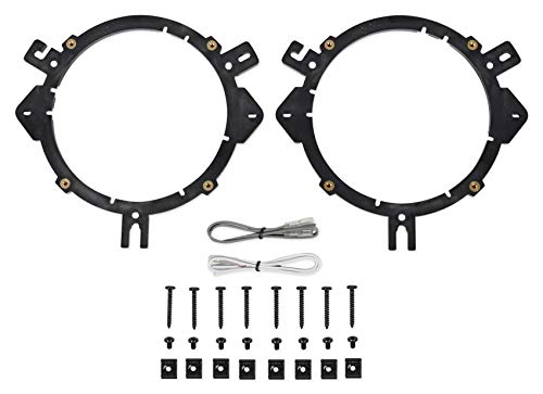Alpine S2-S65  6.5" Type S Series 2-Way Coaxial Car Speakers Fits 1998-2013 Harley Davidson Alpine S Factory Speaker Replacement Kit