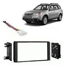 Load image into Gallery viewer, Fits Subaru Forester 2009-2013 w/o OE NAV Double DIN Harness Radio Dash Kit