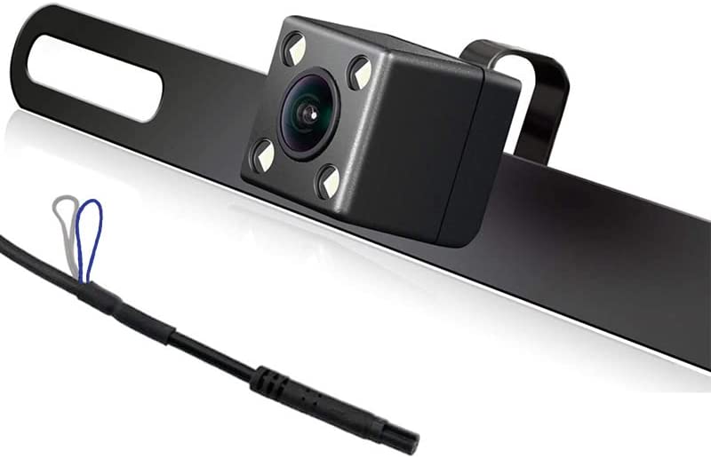 CAM117 Backup Camera Frame License Plate HD Night Vision Rear View 170° Angle Waterproof