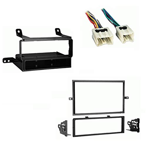 Metra 99-7581 Single-DIN Dash Kit + Harnes Fits Nissan 2005-2017 / Suzuki 2009