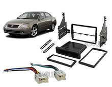 Load image into Gallery viewer, Absolute USA ABS99-7419 Fits Nissan Altima 2005 2006 Single DIN Stereo Harness Radio Install Dash Kit Package