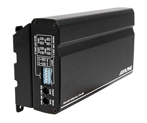 Alpine KTA-450 Car Amplifier 4-Channel 200 Watt RMS Power Pack Amplifier