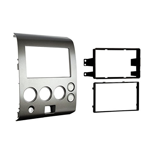 Absolute RADIOKITPKG1 Fits Nissan Titan 2004-2005 Double DIN Stereo Harness Radio Install Dash Kit