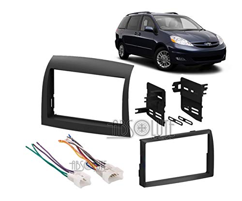 Metra 95-8208 Fits Toyota Sienna 2004-2010 Double DIN Stereo Harness Radio Install Dash Kit Package