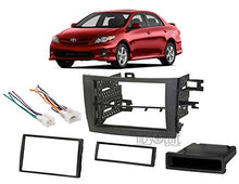Load image into Gallery viewer, Absolute USA ABS99-8223 Compatible Toyota Corolla 2009 2010 2011 Single DIN Stereo Harness Radio Install Dash Kit