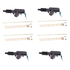 XP Audio Universal Car Power Door Lock Actuators 12 Volt Motor- Premium Quality Heavy Duty Durable High Power Door Lock Actuator (4 pack)