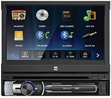 Load image into Gallery viewer, Dual XDVD600 7" Touchscreen LCD Single DIN Car Stereo Camera + Vinyl Butt Connectors
