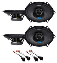 Load image into Gallery viewer, 2 Alpine S2-S68 6x8" Rear &amp; Front Factory Fit 2004-2007 Mercury Monterey + Metra 72-5600 Speaker Harness