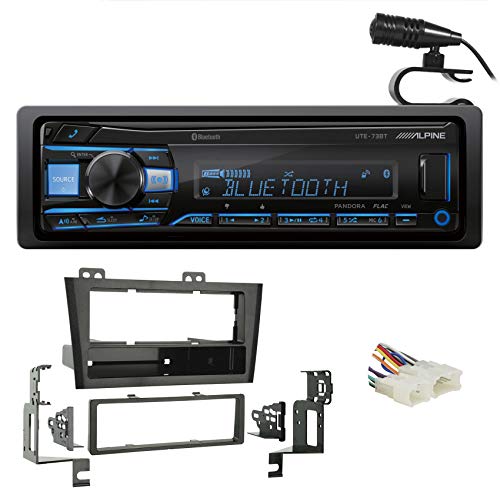 Alpine Digital Media Bluetooth Stereo + 99-8211 Kit For 2000-2004 Toyota Avalon