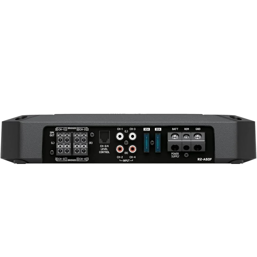 Alpine R2-S65 6.5" Coax speakers + R2-A60F 600W 4-Ch Amp + Wiring Amp Kit