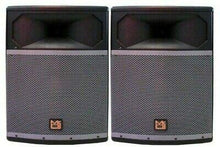 Load image into Gallery viewer, 2 MR DJ PRO115S 4000 Watt 15" Woofer Passive Live PA DJ Speaker Monitor