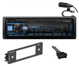 Alpine  UTE-83BT Bluetooth Stereo Receiver + 99-7308 & 70-7300 Fit 2002-05 Hyundai Accent