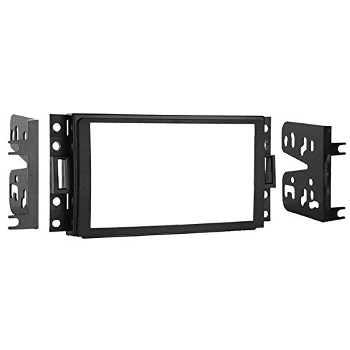 Metra 95-3304 Double DIN Installation Kit for Select 2005-2006 GM/Chevrolet Vehicles (Black)