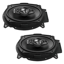 Load image into Gallery viewer, Pioneer (2 Pairs) TS-A6970F 5-Way 600 Watt 6" x 9" Coaxial Car Speakers 6x9