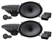 Load image into Gallery viewer, (2) Pairs ALPINE X-S69C 6x9" 360 Watt Type-X Component Car Speakers