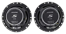 Load image into Gallery viewer, Alpine S-S65 Car Audio Type S Series 6 1/2" 320 Watt Speakers - 2 Pair with 20' Speaker Wire Package
