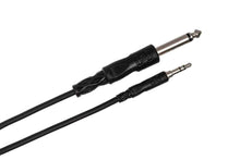Load image into Gallery viewer, Hosa Mono Interconnect Cable, 1/4 in TS to 3.5 mm TRS
