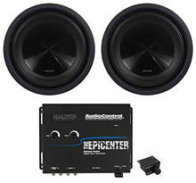 Load image into Gallery viewer, Alpine SWT-10S4 10" 1000W Shallow Slim Truck Car Subwoofer Bundle &amp; AudioControl The Epicenter Remote