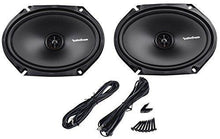 Load image into Gallery viewer, 2 Rockford Fosgate R168X2 Prime 220W Max (110W RMS) 6" x 8" 2-Way PRIME Series Coaxial Car Speakers