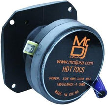 Load image into Gallery viewer, MR DJ HDT700S 3.5" 500W Chrome High Compression Titanium Bullet Super Tweeter