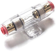 Load image into Gallery viewer, 2 80 Amp Inline AGU Fuse Holder Fits 4, 8 &amp; 10 Gauge Wire