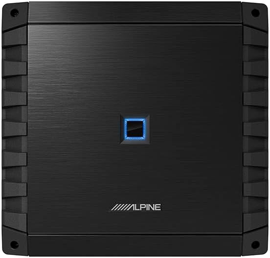 Alpine S2-A36F 600W 4-Channel Car Amplifier & S2-S65 6.5" Coaxial Speakers & KIT10 Installation AMP Kit