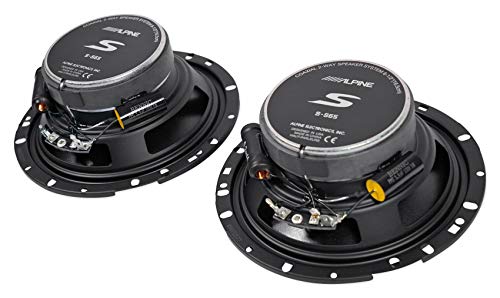 1998-2013 Harley Davidson FLHT FLHTC Alpine S-S65 Speaker & K9601 Speaker Adapter
