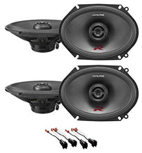 Load image into Gallery viewer, Alpine R-S68 6x8" Front+ Rear Speaker Replacement For 05-07 Ford F-250/350/450/550