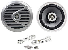 Load image into Gallery viewer, (4) Alpine SPS-M601 Pair 6.5" 2-Way Marine/Boat Coaxial Speakers