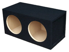 Load image into Gallery viewer, Absolute DSS12 Sealed Enclosure Box Dual 12" For 2 Rockford Fosgate P3D4-12 12" Subwoofers