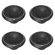 Load image into Gallery viewer, 4 Rockford Fosgate P2D2-10 10 Inch 600 Watt 2-Ohm Punch Series Car Audio Subwoofer P2D210 (4 Pack)