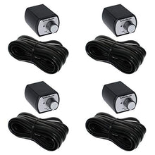 Load image into Gallery viewer, Rockford Fosgate PEQ-Remote Punch EQ Wired Remote Bass and Treble Knob EQ for 2007+ Punch Amps (4 Pack)