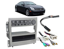 Load image into Gallery viewer, Absolute ABS99-7605A Fits Infiniti G35 Coupe 2005-07 Double DIN Harness Radio Install Dash Kit Package