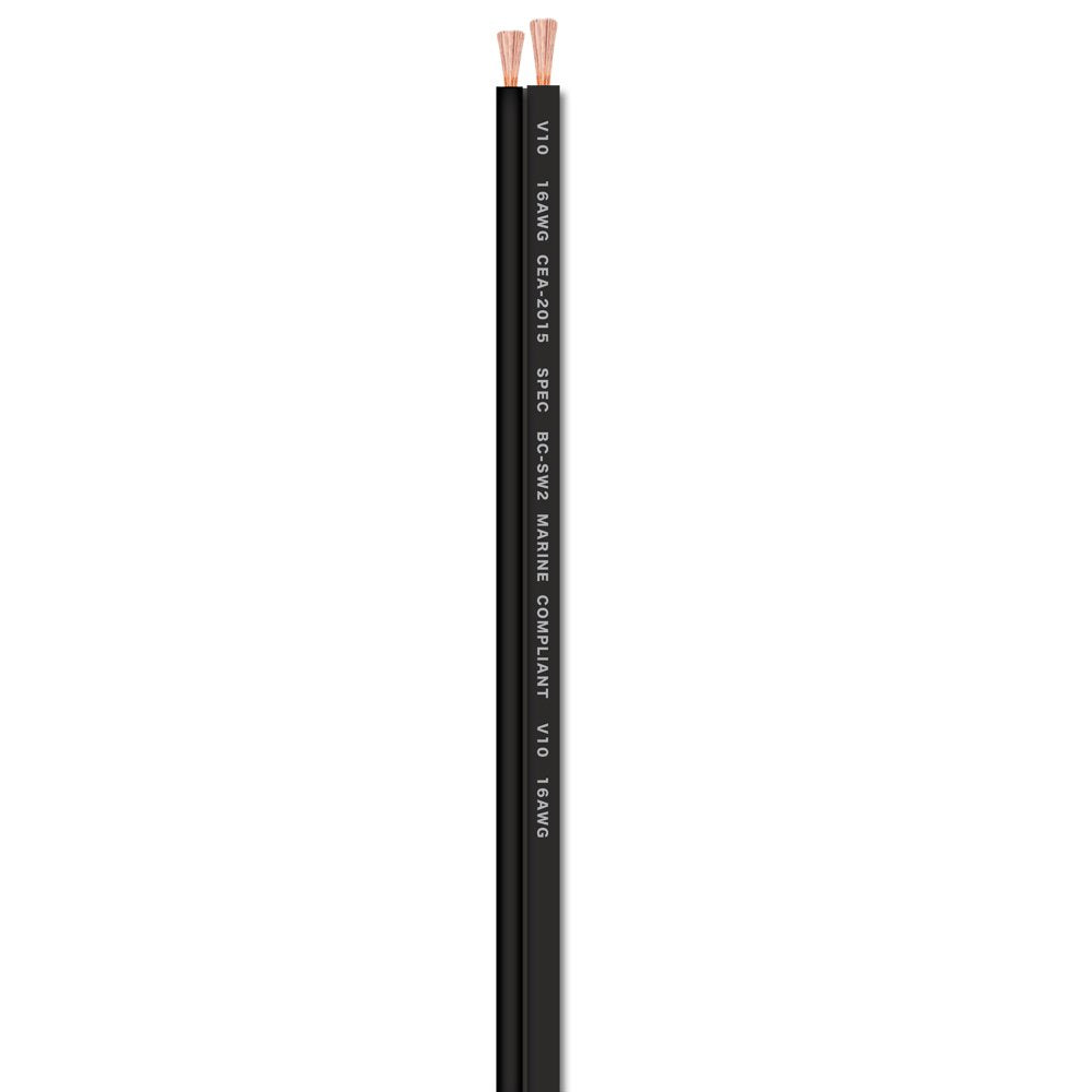 T-SPEC V10SW16250-BK v10 500ft 16 Gauge Black Speaker Wire consumer electronics