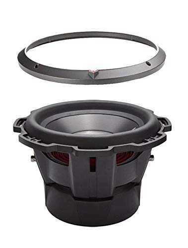 New Rockford Fosgate P3D4-10 10" 1000W 4-Ohm Subwoofer + 10" Mesh Grille Insert