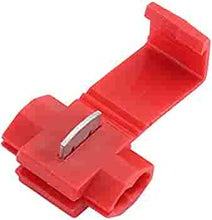 Load image into Gallery viewer, MR DJ 50pcs Lock Quick Splice Wire Terminals Snap Lock Red 18-22 AWG