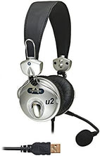 Load image into Gallery viewer, CAD Audio U2 USB Stereo Headphones with Cardioid Condenser Microphone