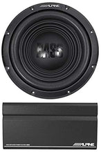 Load image into Gallery viewer, Alpine W12S4 12" 750w Car Audio Subwoofer Sub+Mono Amp Power Pack Amplifier