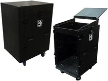 Load image into Gallery viewer, MR DJ CASE5500BK Flight Chest Style DJ Case with Mixer/CD Case