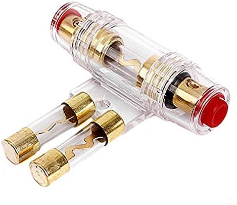 American Terminal 200 Amp Inline AGU Fuse Holder Fits 4 8 10 Gauge Wire