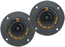 Load image into Gallery viewer, MR DJ HDT800B Pair 4" Speaker Size 400 Watt High Compression Aluminum Titanium Bullet Super Tweeter