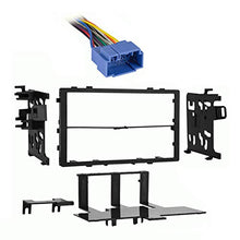 Load image into Gallery viewer, American Terminal Compatible with Isuzu Oasis 1996-1999 Double DIN Aftermarket Stereo Harness Radio Install Dash Kit