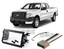 Load image into Gallery viewer, Absolute USA Compatible Fit Ford F-250 F-350 F-450 F-550 2005 2006 2007 Double DIN Stereo Harness Radio Dash Kit (ABS95-5812)