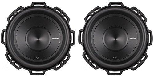 2 Rockford Fosgate Punch P2D2-10 DVC 2 Ohm 10-Inch 300 Watts RMS 600 Watts Peak