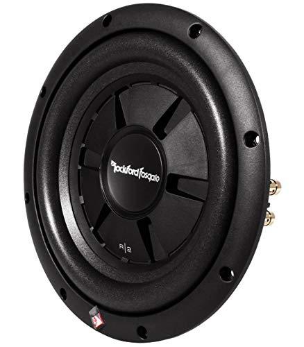 Rockford Fosgate Prime R2SD2-10 + Single Sealed Boxes 400W 10" shallow mount dual 2-ohm voice coils subwoofer + Single Sealed Boxes