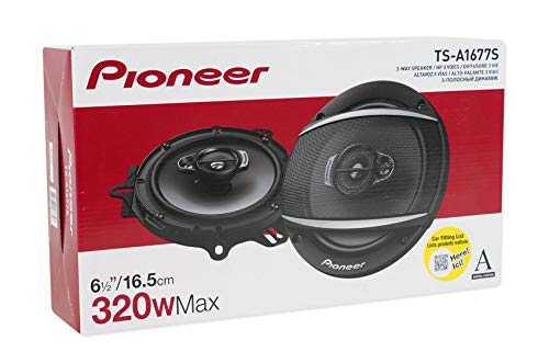 4 Pioneer TS-A1677S 6.5" 3 Way Car Audio Speakers 320W
