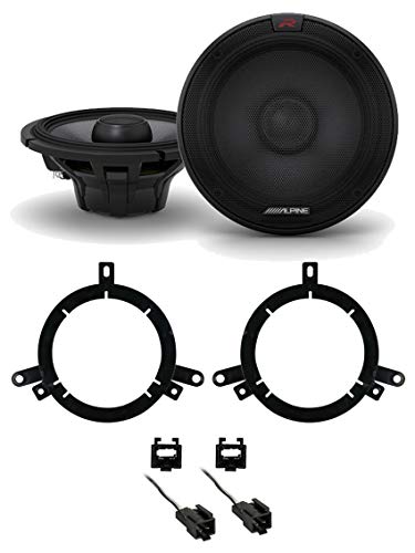 Alpine R2-S65 6.5" Front Factory Speaker Kit Fit 1999-2004 Chrysler 300M